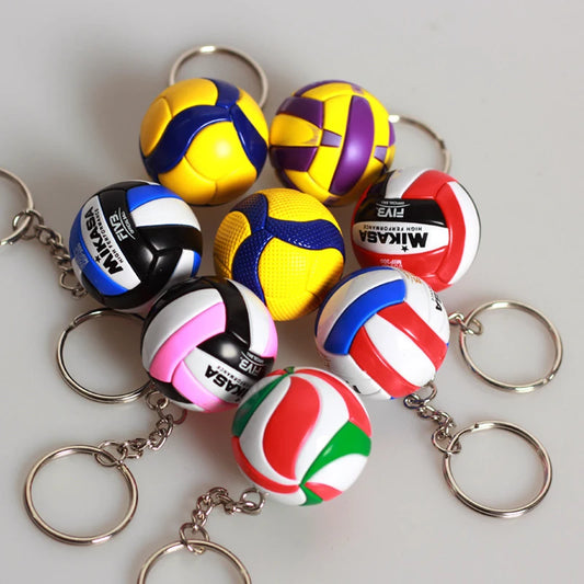 Mini Volleyball Keychain