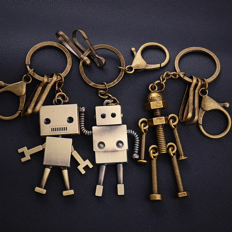 Steampunk Metal Keychain Collection