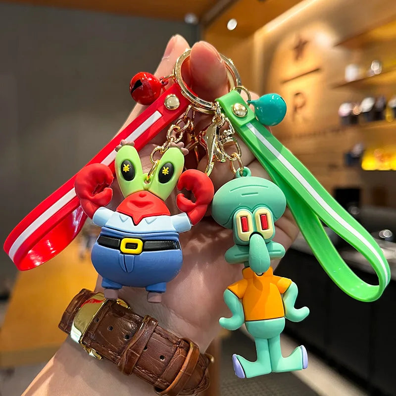 Spongebob & Friends Keychains Collection