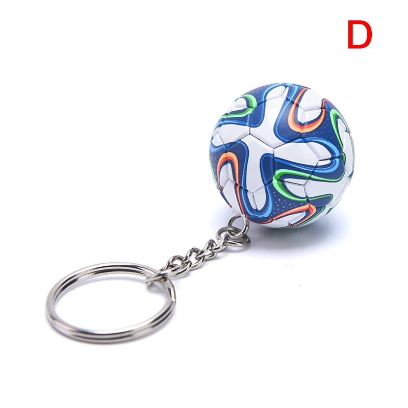 Mini Soccer Ball Keychain