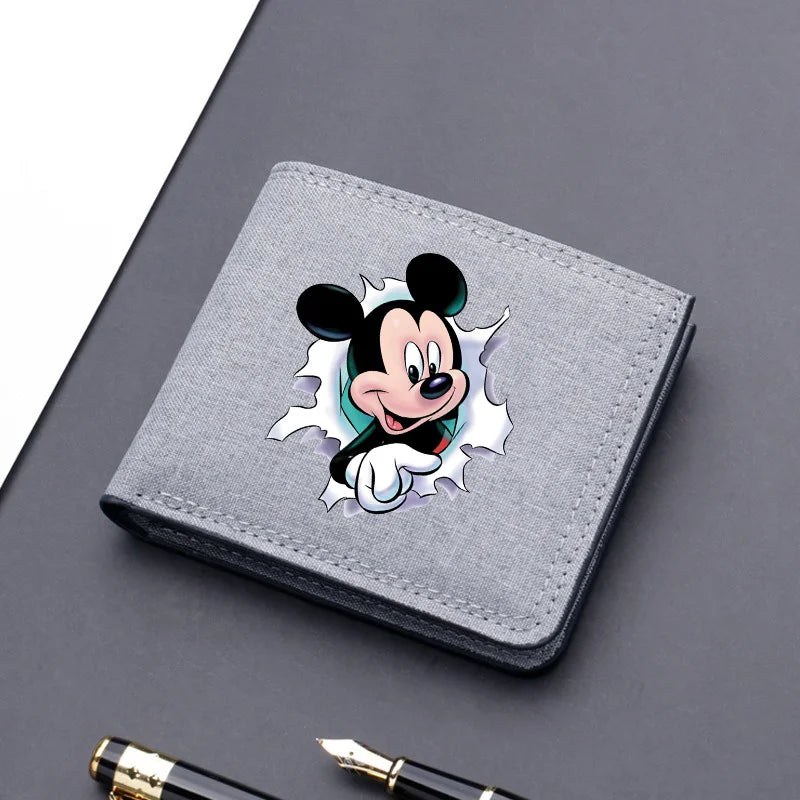 Cartoon-Themed Compact Wallet