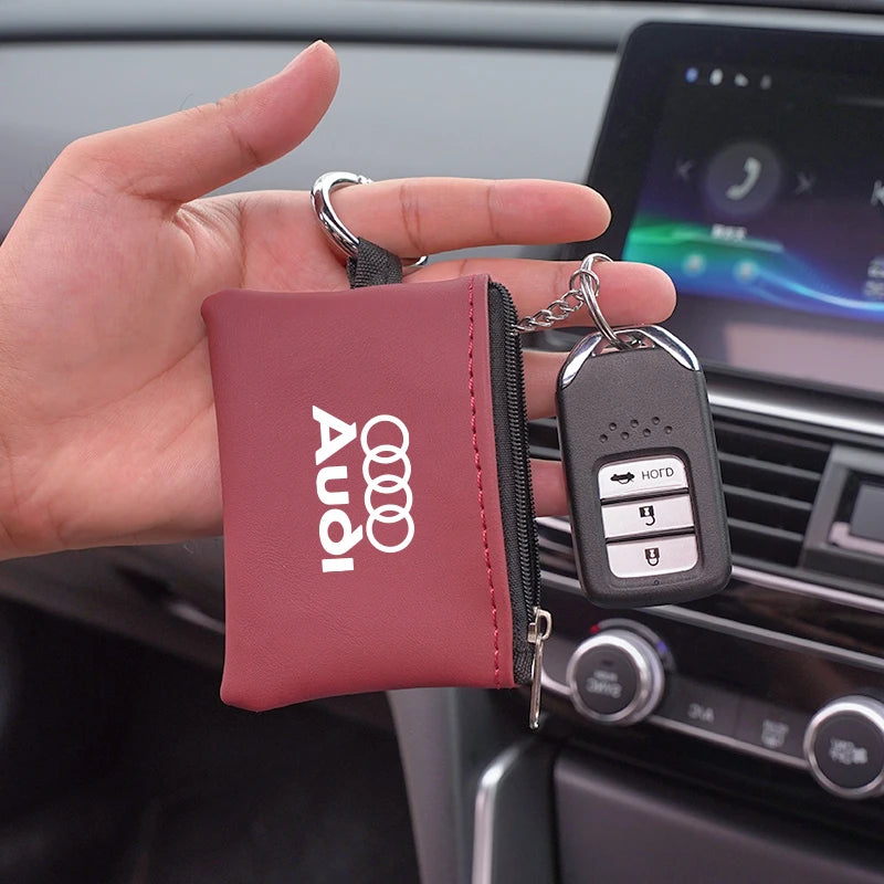 Leather Audi Key Case