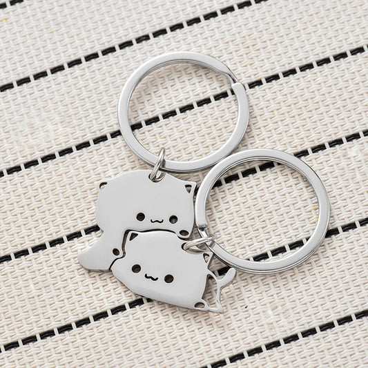 Cute Cat Keychain