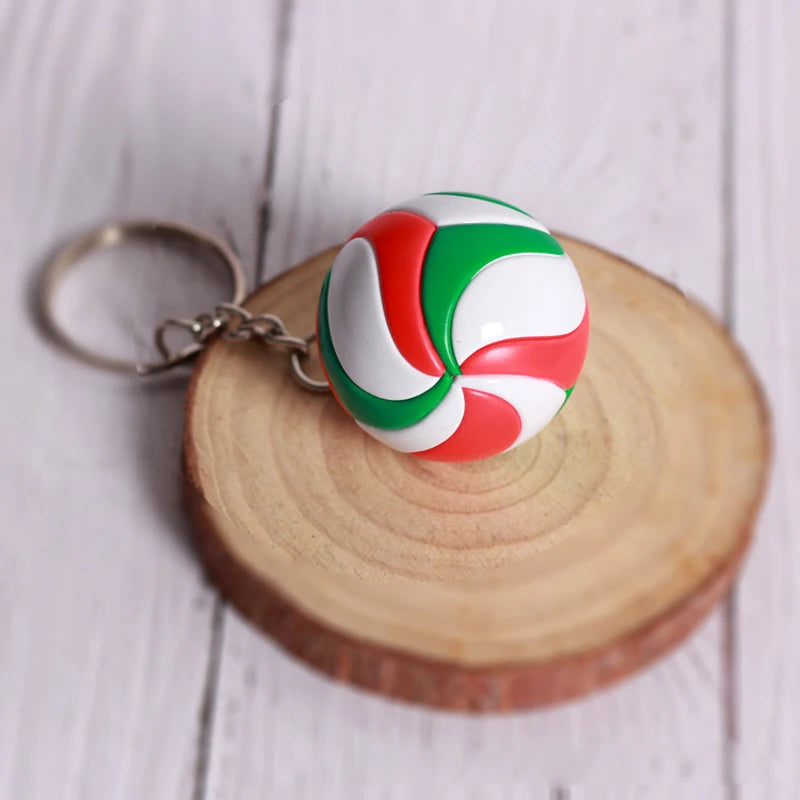 Mini Volleyball Keychain