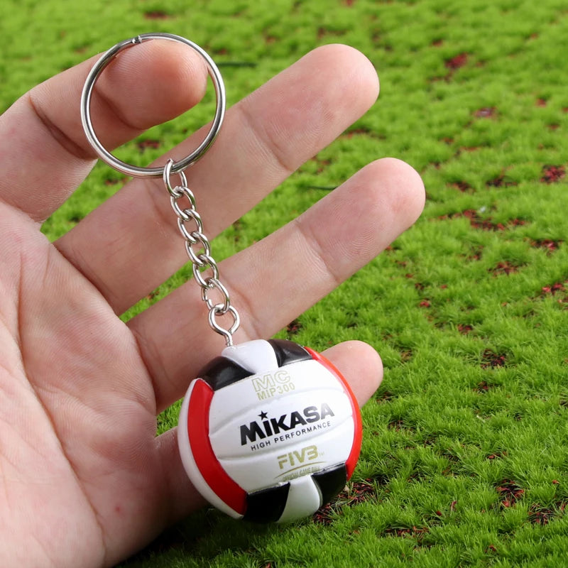 Mini Volleyball Keychain