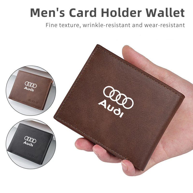 Men's Wallet With Audi Logo