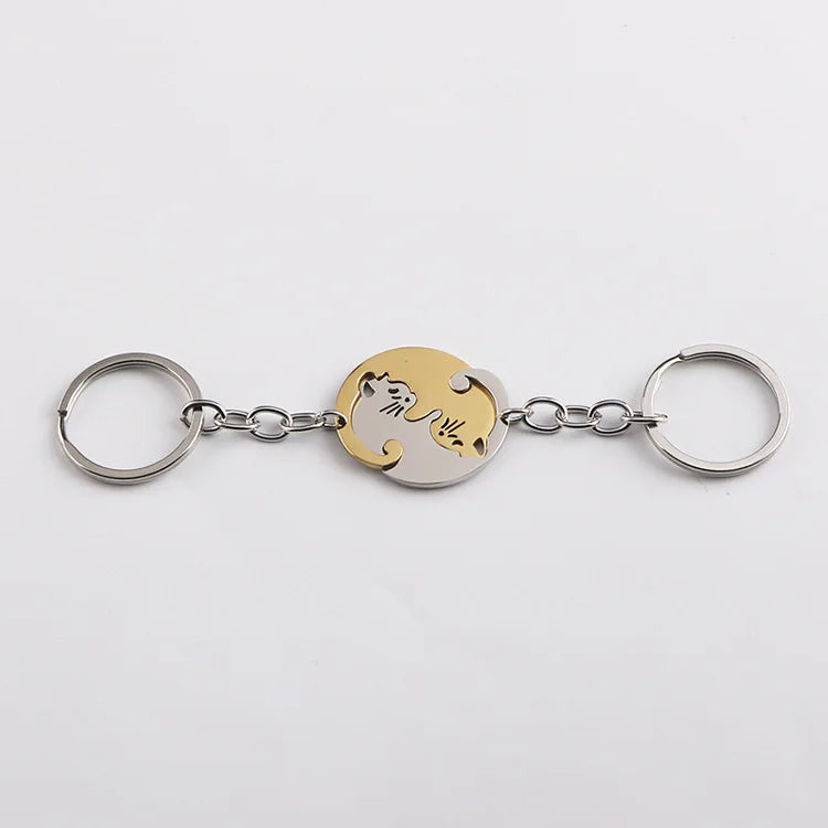 Cute Cat Keychain