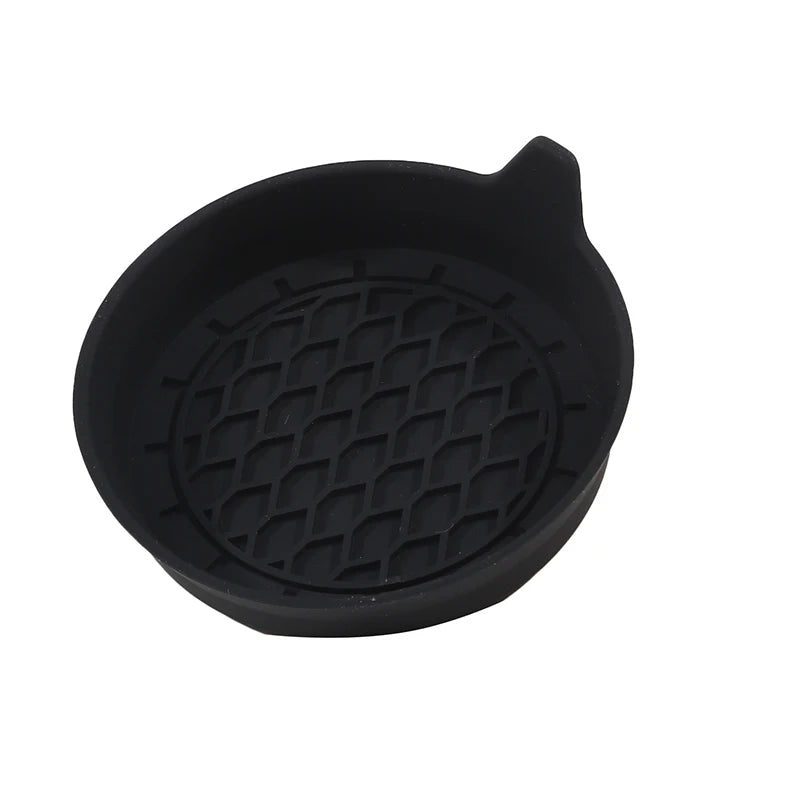 🛻 Car Cup Holder Coasters – Anti-Slip Silicone Mats (Set of 4) 🧼🖤