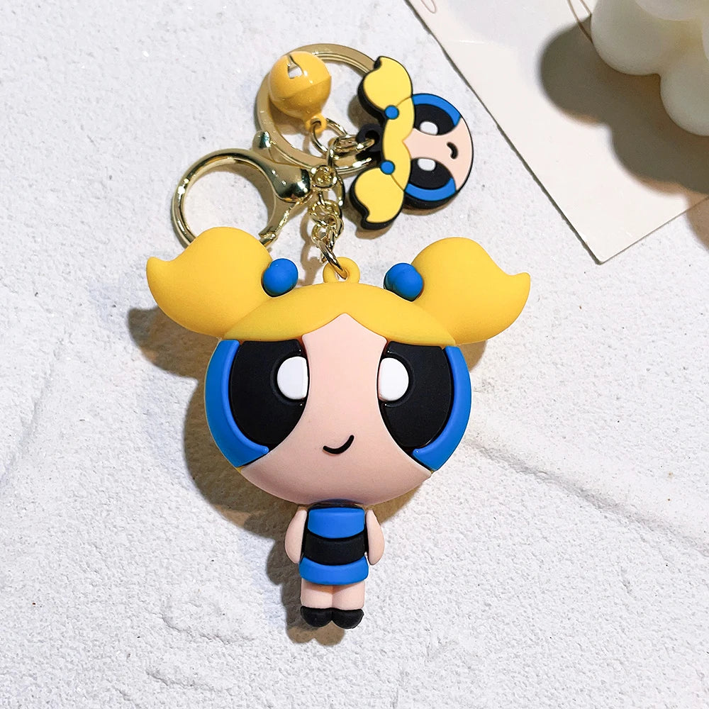 Powerpuff Girls-Inspired Keychains