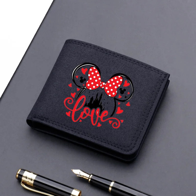 Cartoon-Themed Compact Wallet