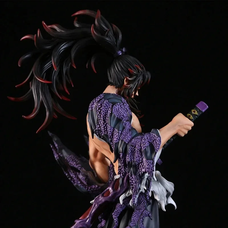 Demon Slayer Action Anime Figure Giyuutarou Daki Kokushibo Tsugikuni Yoriichi Douma Inosuke Toy Kimetsu No Yaiba PVC Model Toys