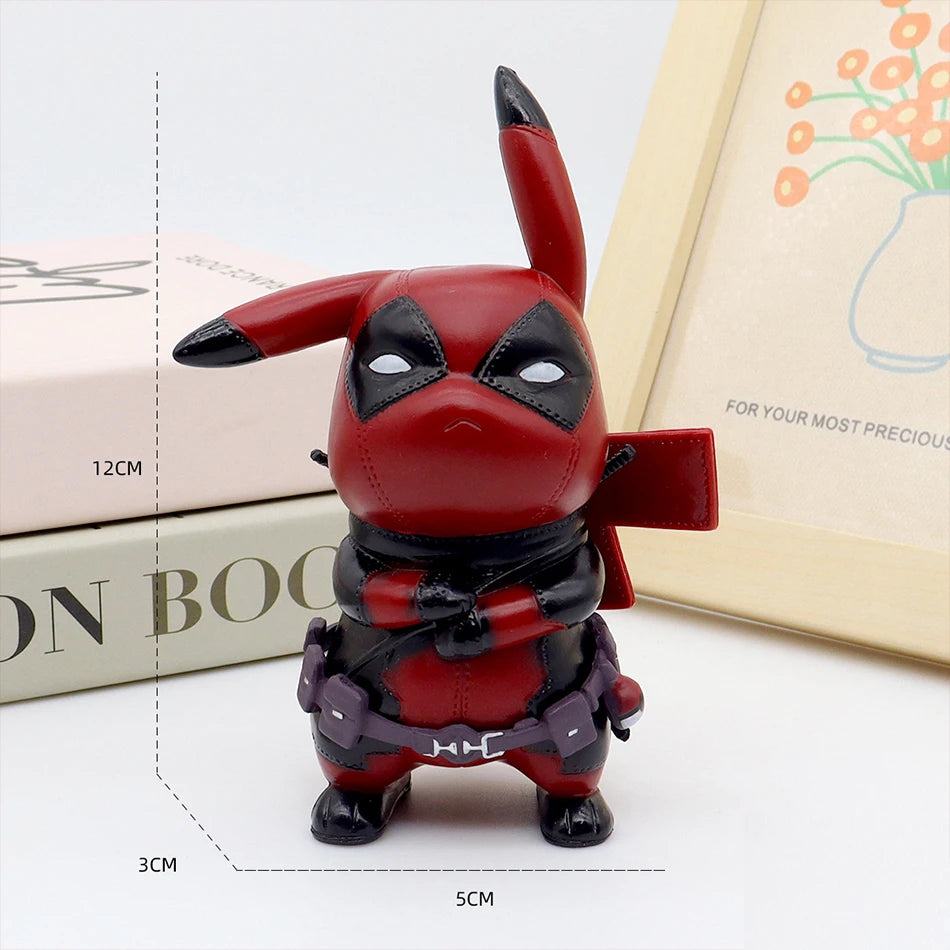 Deadpool Pikachu Figurine