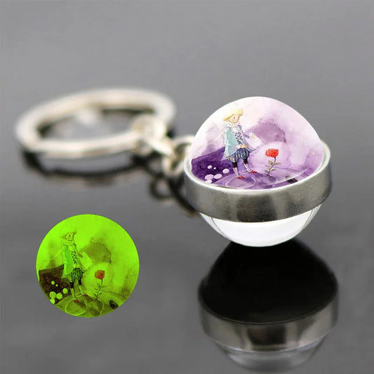 Galaxy Orb Keychain