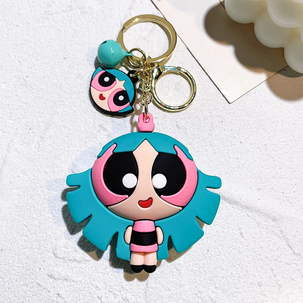 Powerpuff Girls-Inspired Keychains