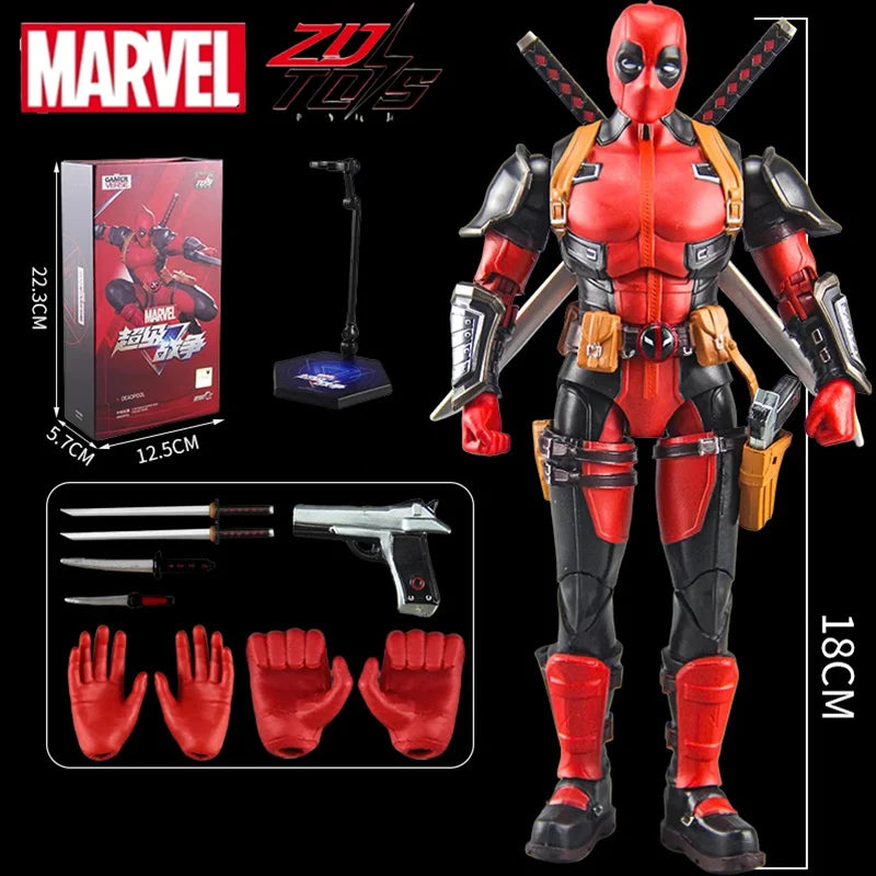 Marvel Collectible Action Figures – Wolverine & Deadpool