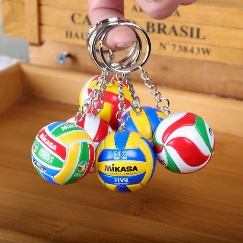 Mini Volleyball Keychain