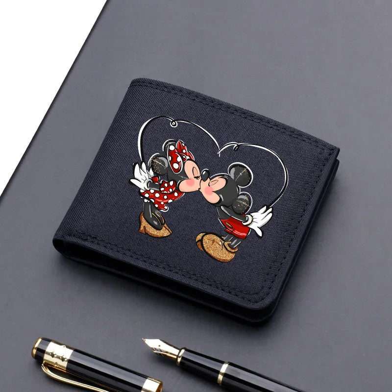 Cartoon-Themed Compact Wallet