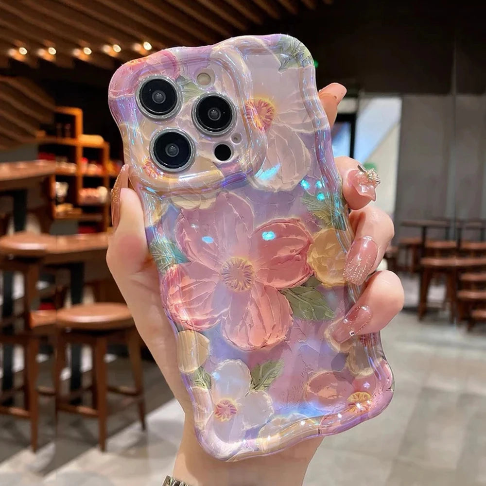 Floral Oil Painting Phone Case