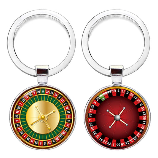 🎰Roulette Wheel Keychain – Spin Into Style!