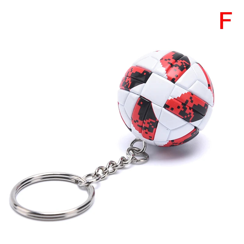 Mini Soccer Ball Keychain