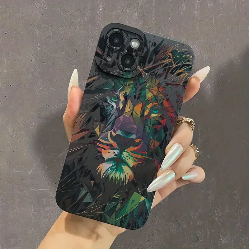 Exotic Jungle Glow Phone Case