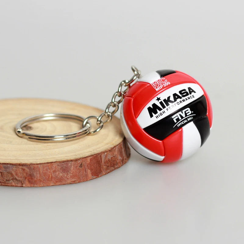 Mini Volleyball Keychain