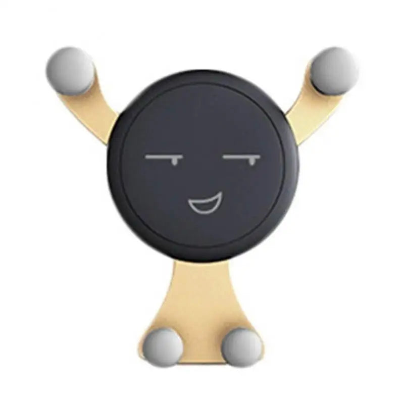 Cute Smiley Face Car Phone Holder