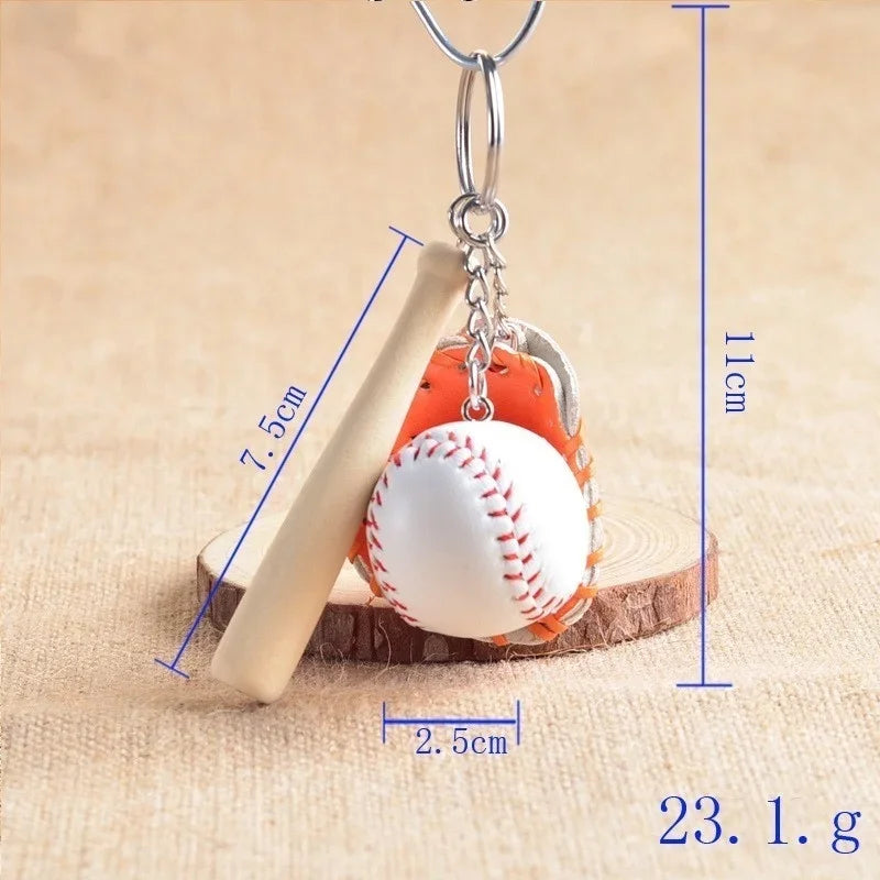 Baseball Keychain