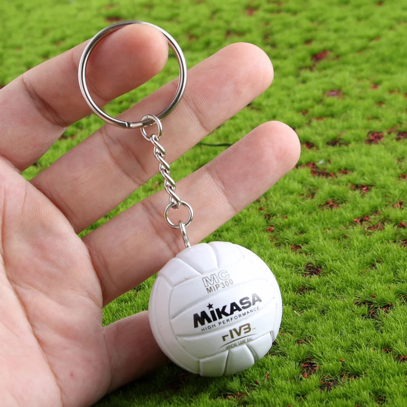 Mini Volleyball Keychain