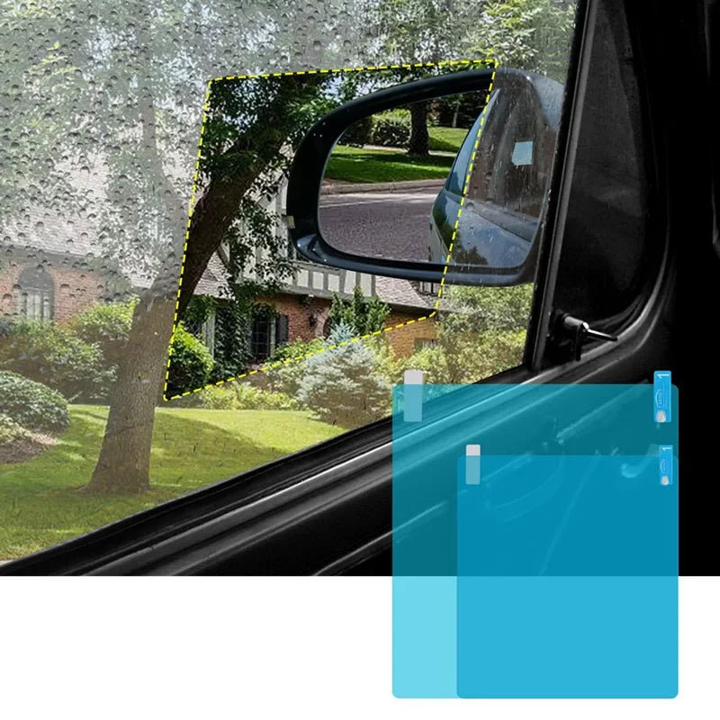 Anti-Rain & Anti-Glare Car Window Film