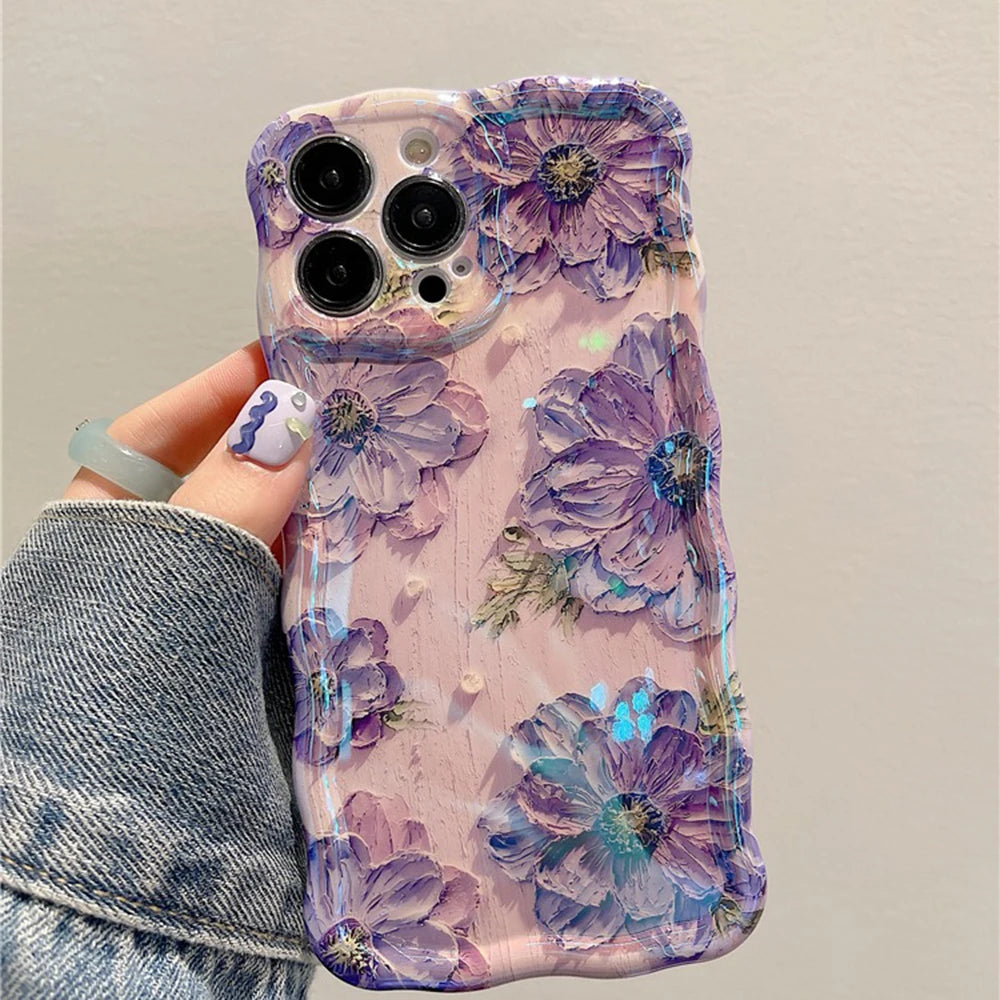 Floral Oil Painting Phone Case