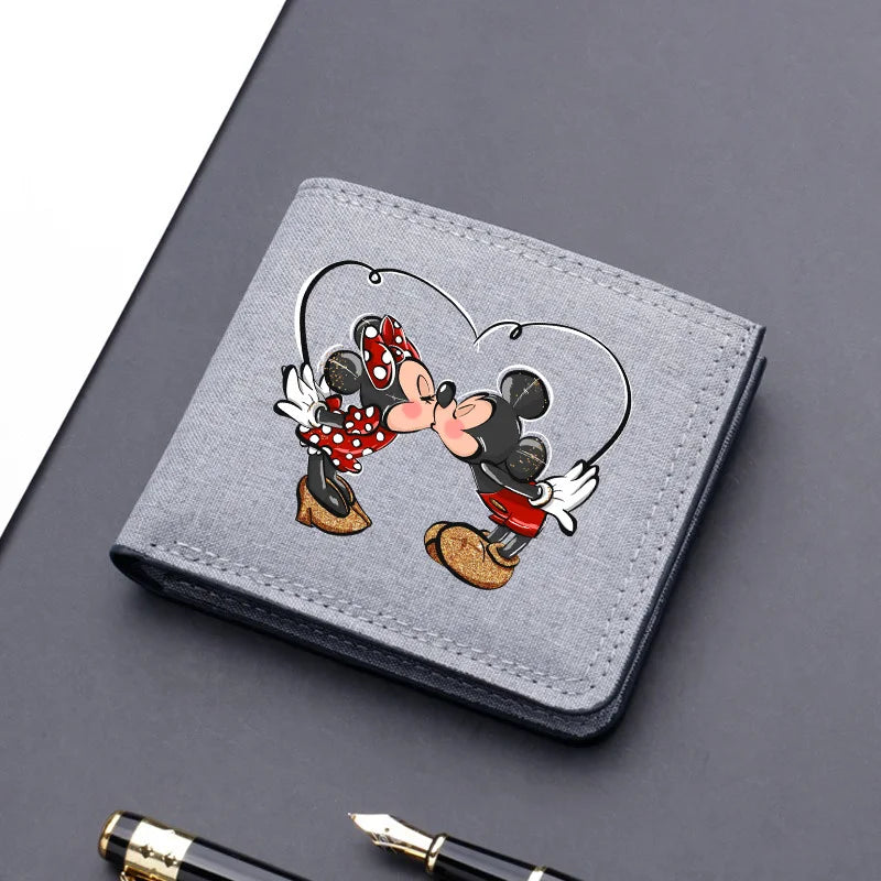 Cartoon-Themed Compact Wallet