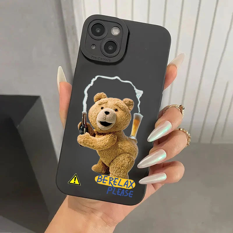 Teddy Bear Cartoon Phone Case