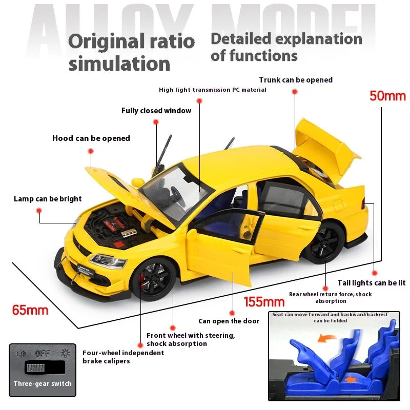 Mitsubishi Lancer Evolution IX 1:32