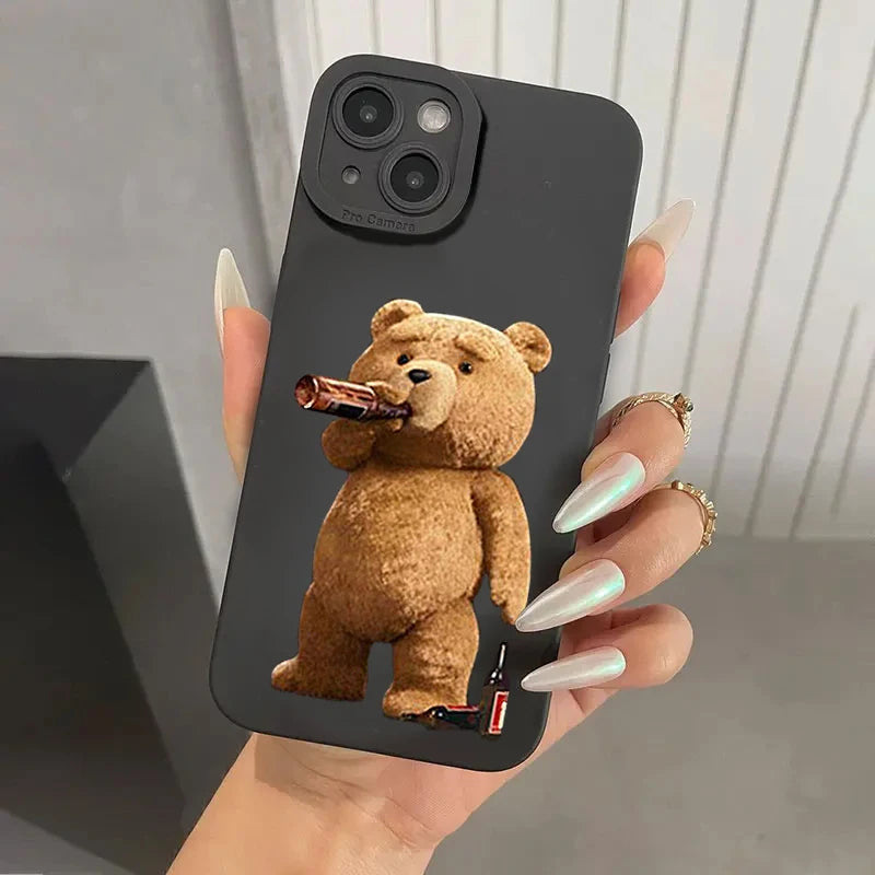 Teddy Bear Cartoon Phone Case