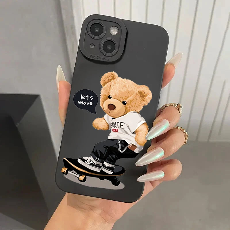 Teddy Bear Cartoon Phone Case