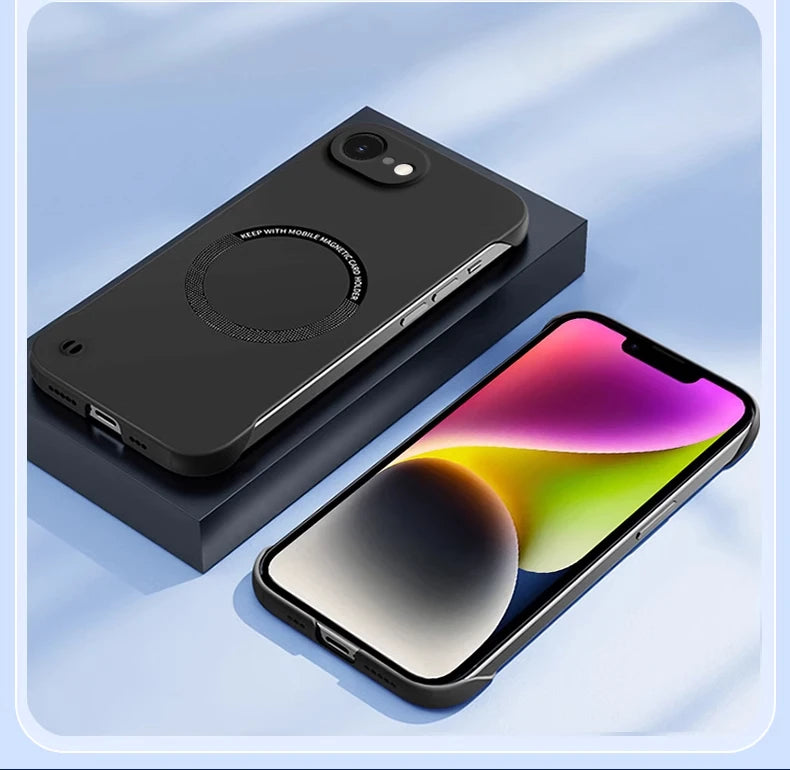 📱 Magnetic MagSafe Phone Case – Shockproof & Stylish