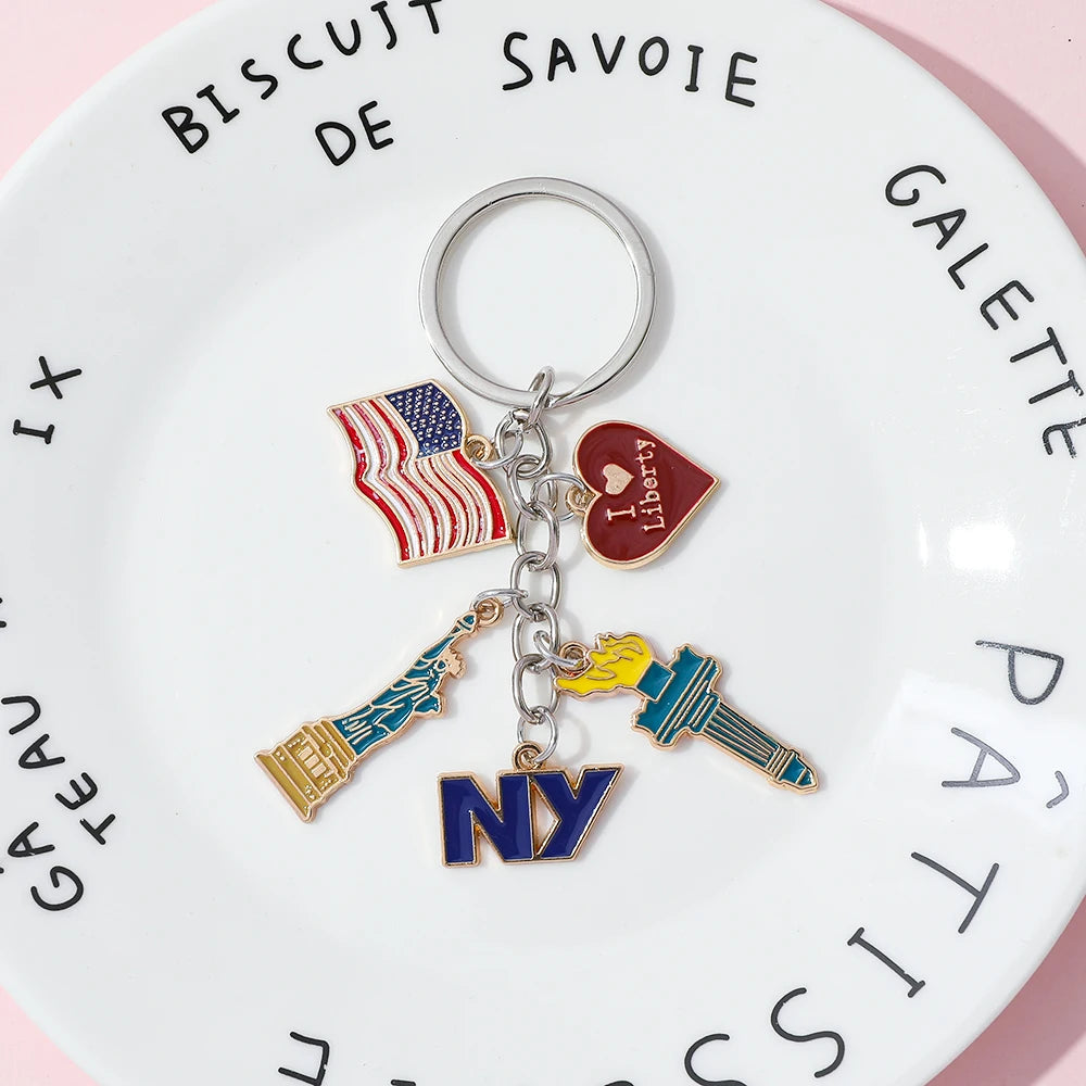 🗽✨ New York City Souvenir Keychain 🗽❤️