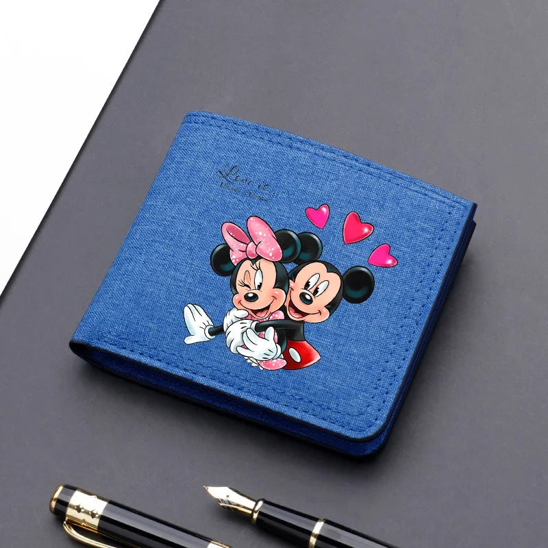 Cartoon-Themed Compact Wallet