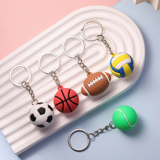 💼 Sports Ball Keychains | Fun & Playful Designs