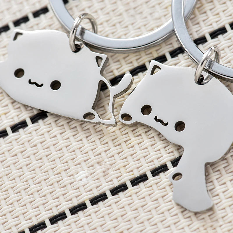 Cute Cat Keychain