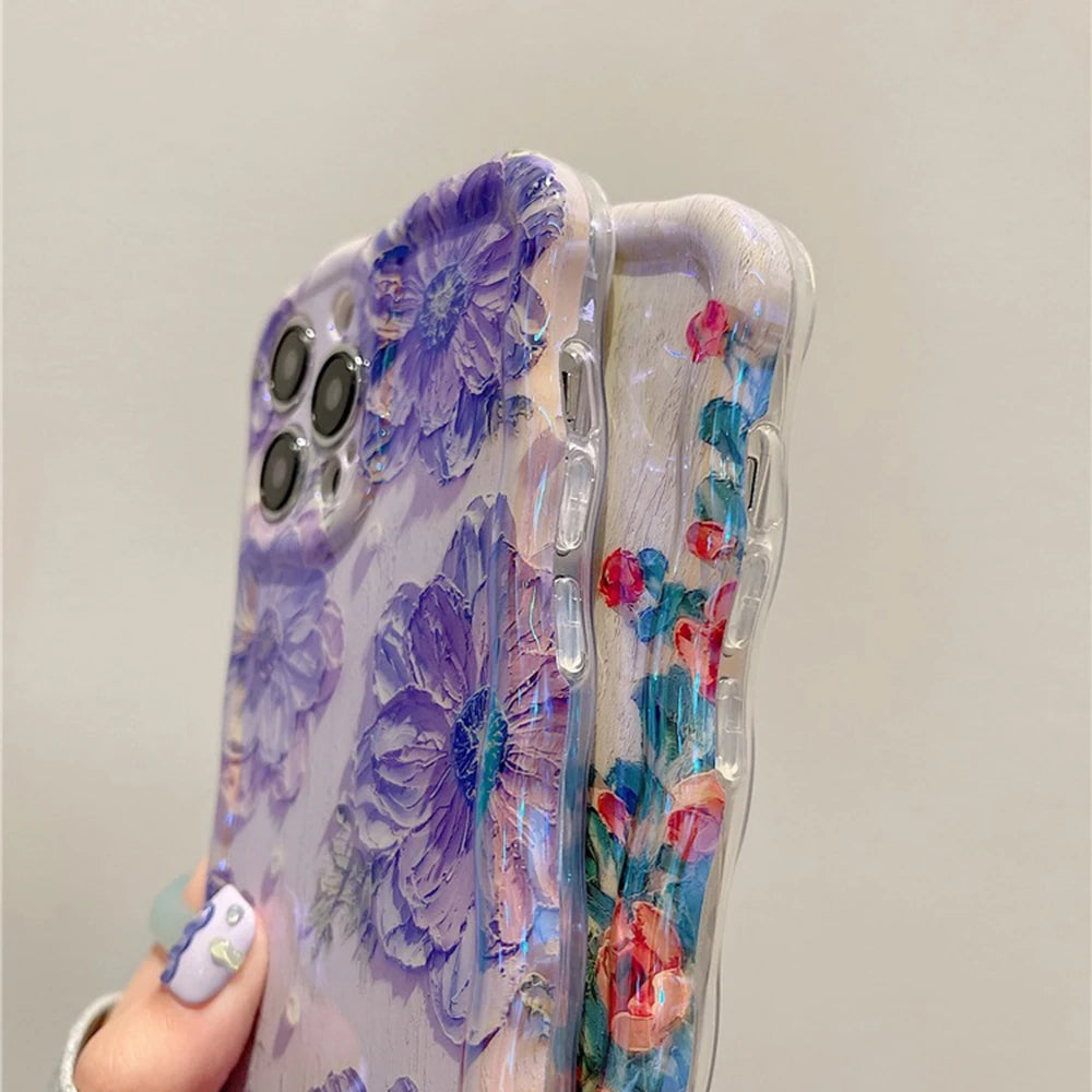 Floral Oil Painting Phone Case