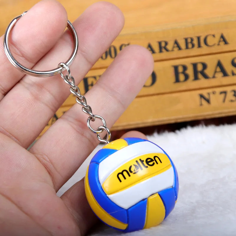 Mini Volleyball Keychain