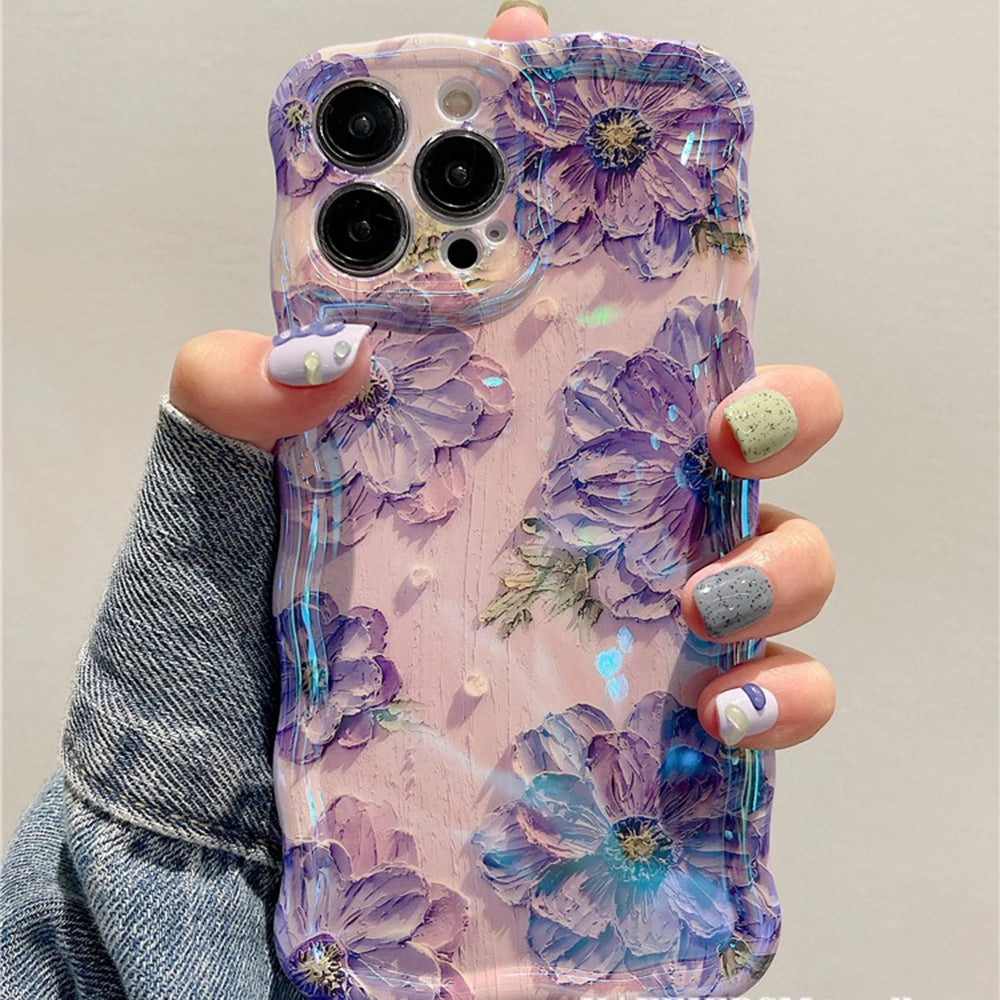 Floral Oil Painting Phone Case