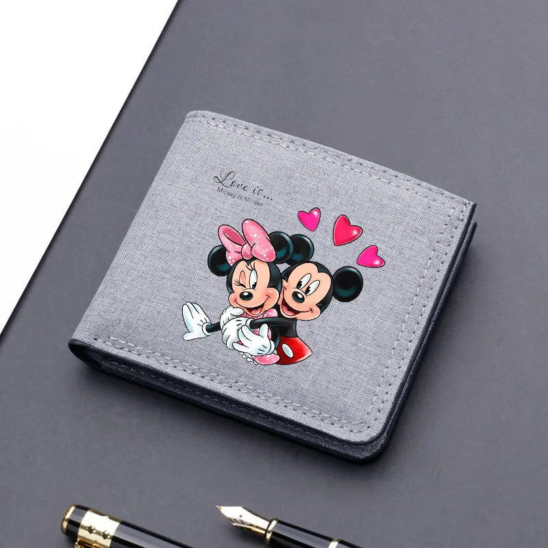 Cartoon-Themed Compact Wallet