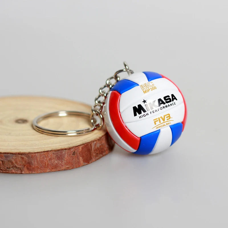 Mini Volleyball Keychain