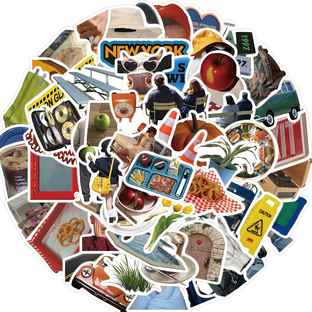 🎉✨ Ultimate NYC Sticker Puzzle Adventure! 63pcs 🗽🚖🧩
