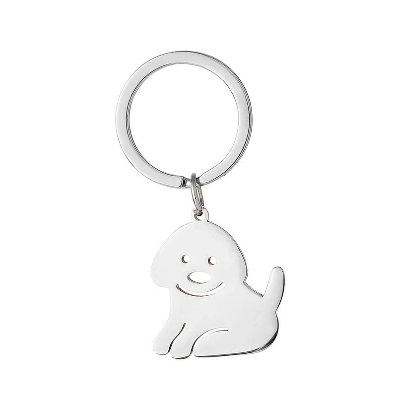 Cute Cat Keychain