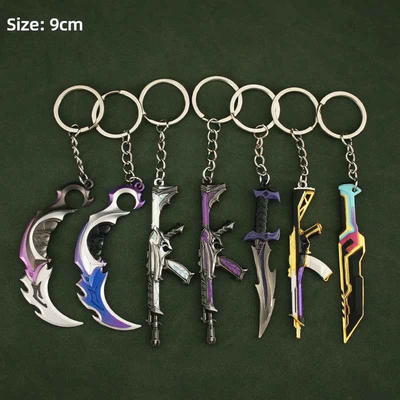 Mini Valorant Weapon Keychain