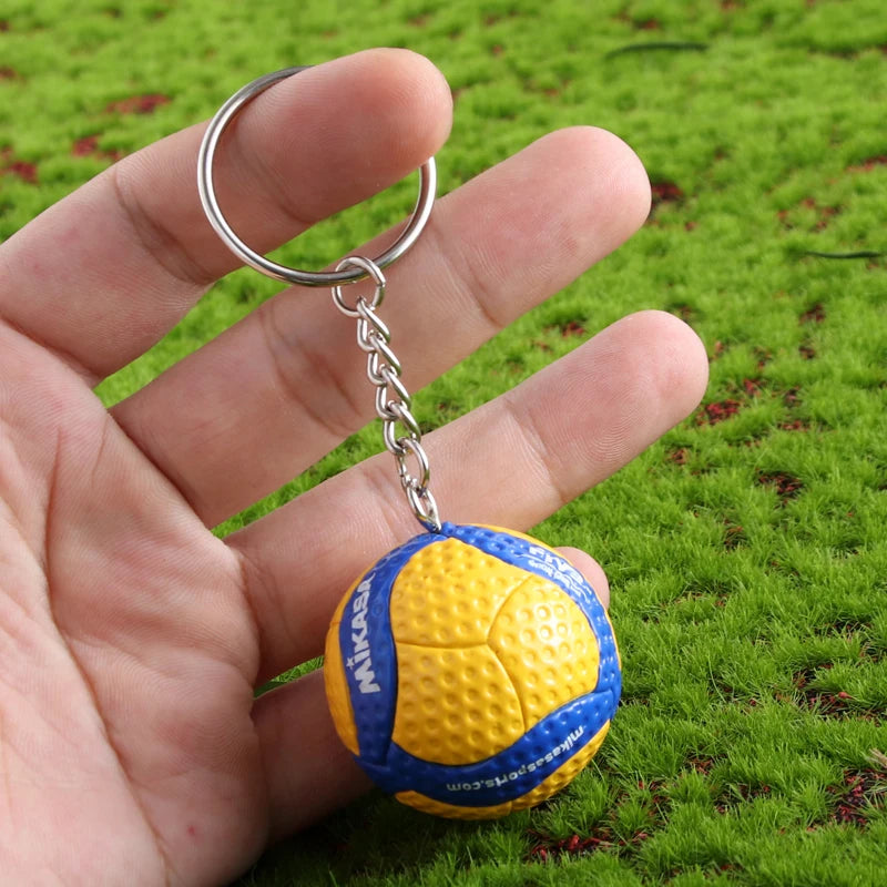 Mini Volleyball Keychain